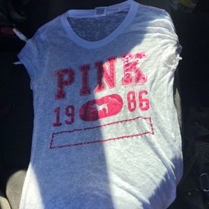 Super cute vs pink tee